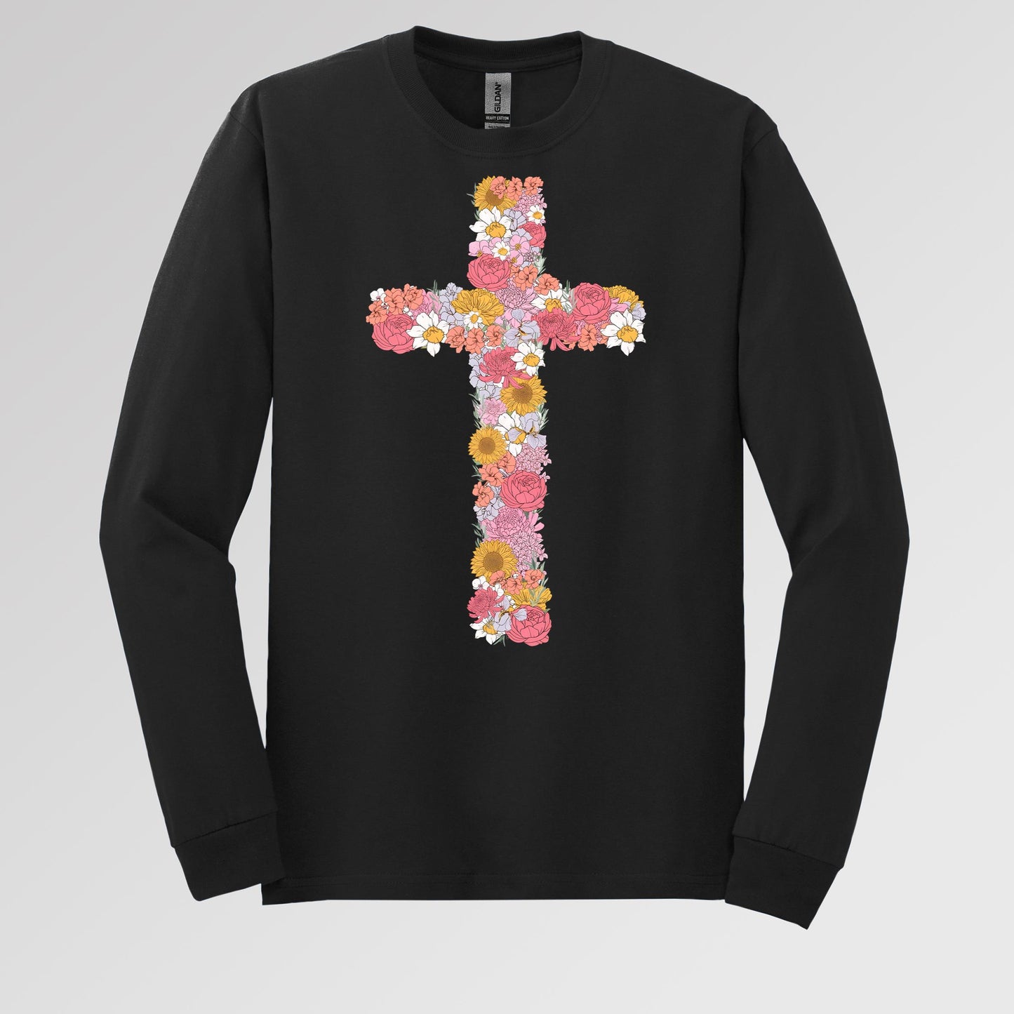 Floral Cross 02