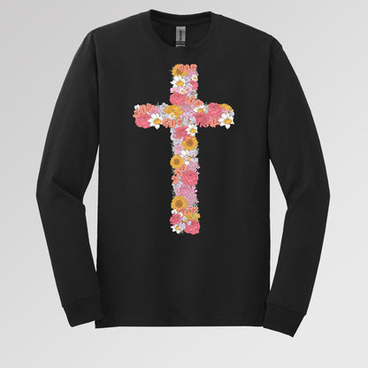 Floral Cross 02