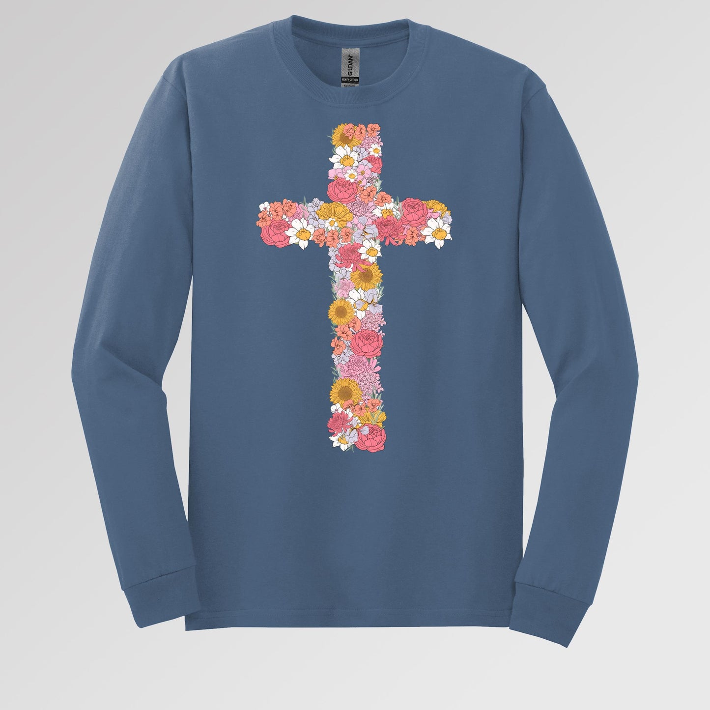 Floral Cross 02