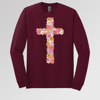 Floral Cross 02