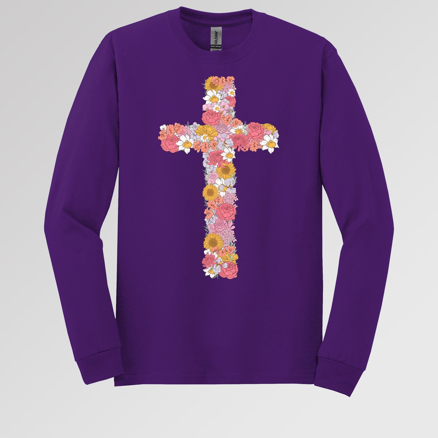 Floral Cross 02