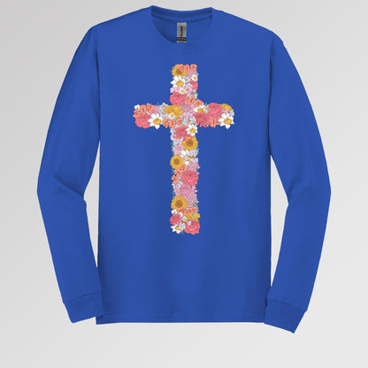 Floral Cross 02