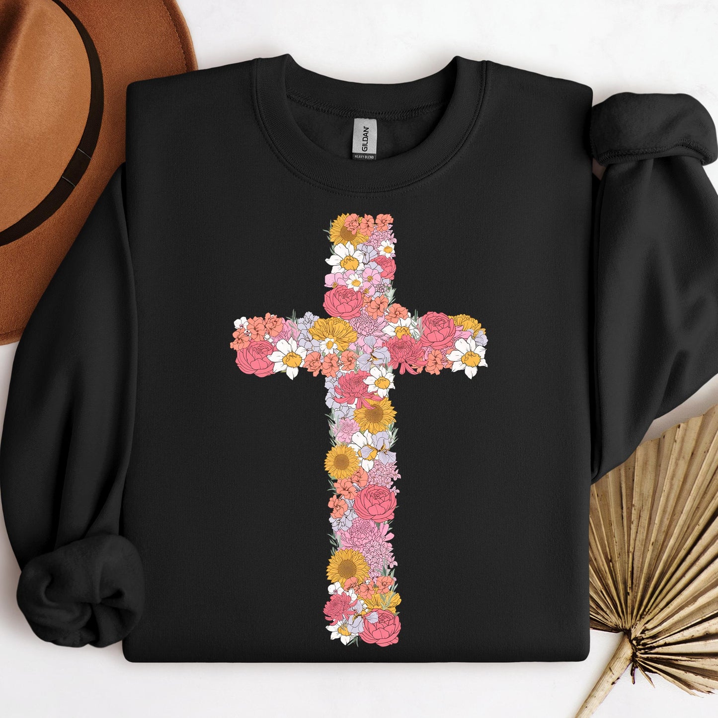 Floral Cross 02