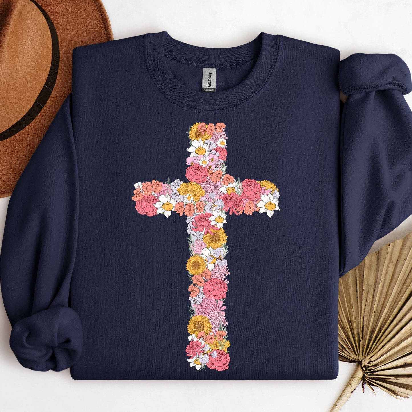 Floral Cross 02