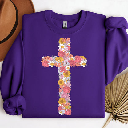 Floral Cross 02