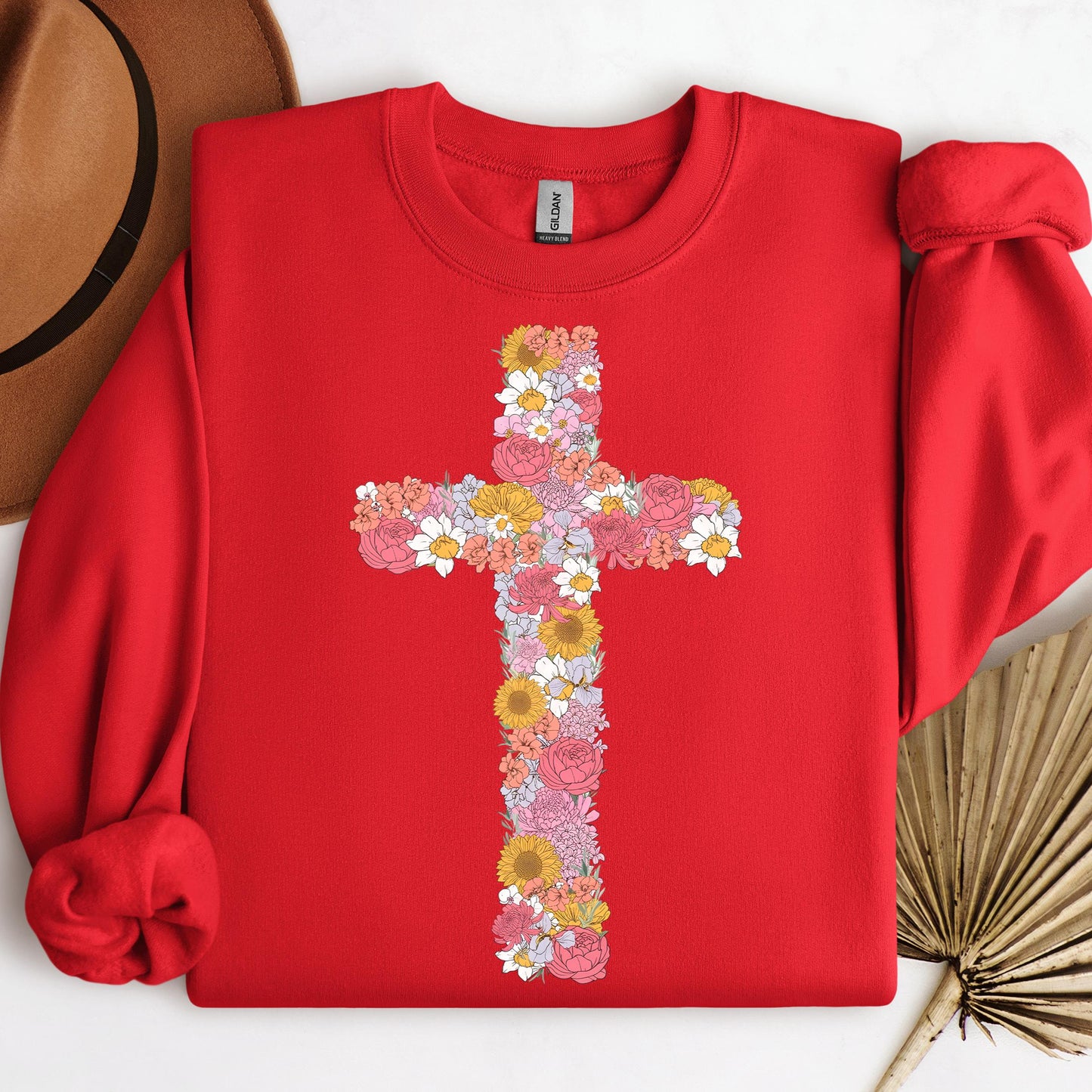 Floral Cross 02