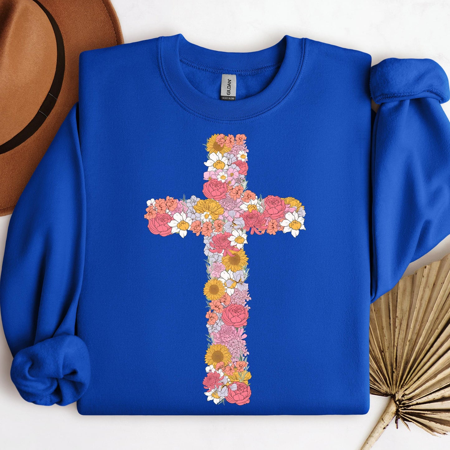 Floral Cross 02