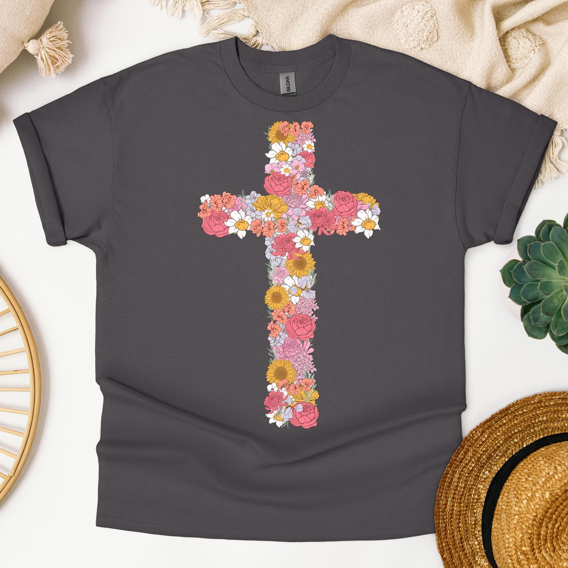 Floral Cross 02