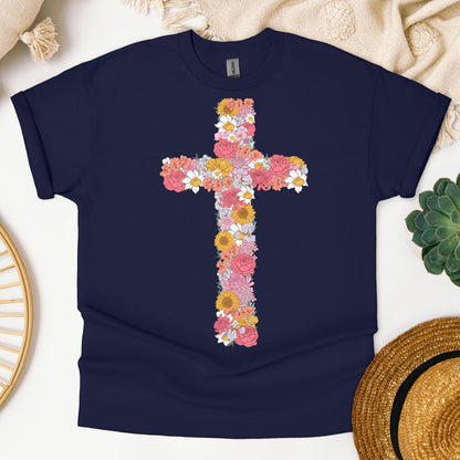 Floral Cross 02
