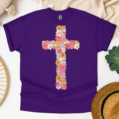 Floral Cross 02