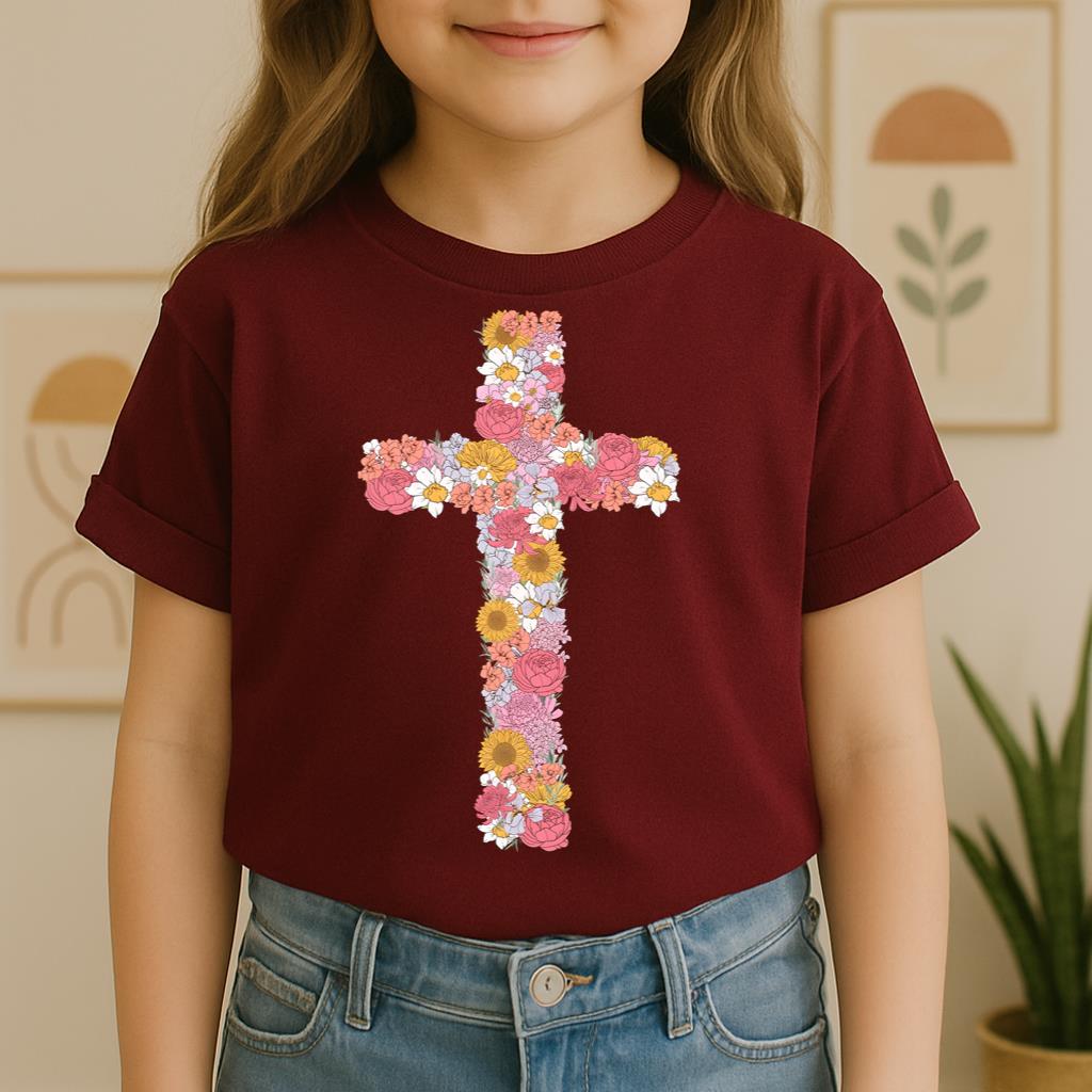 Floral Cross 02