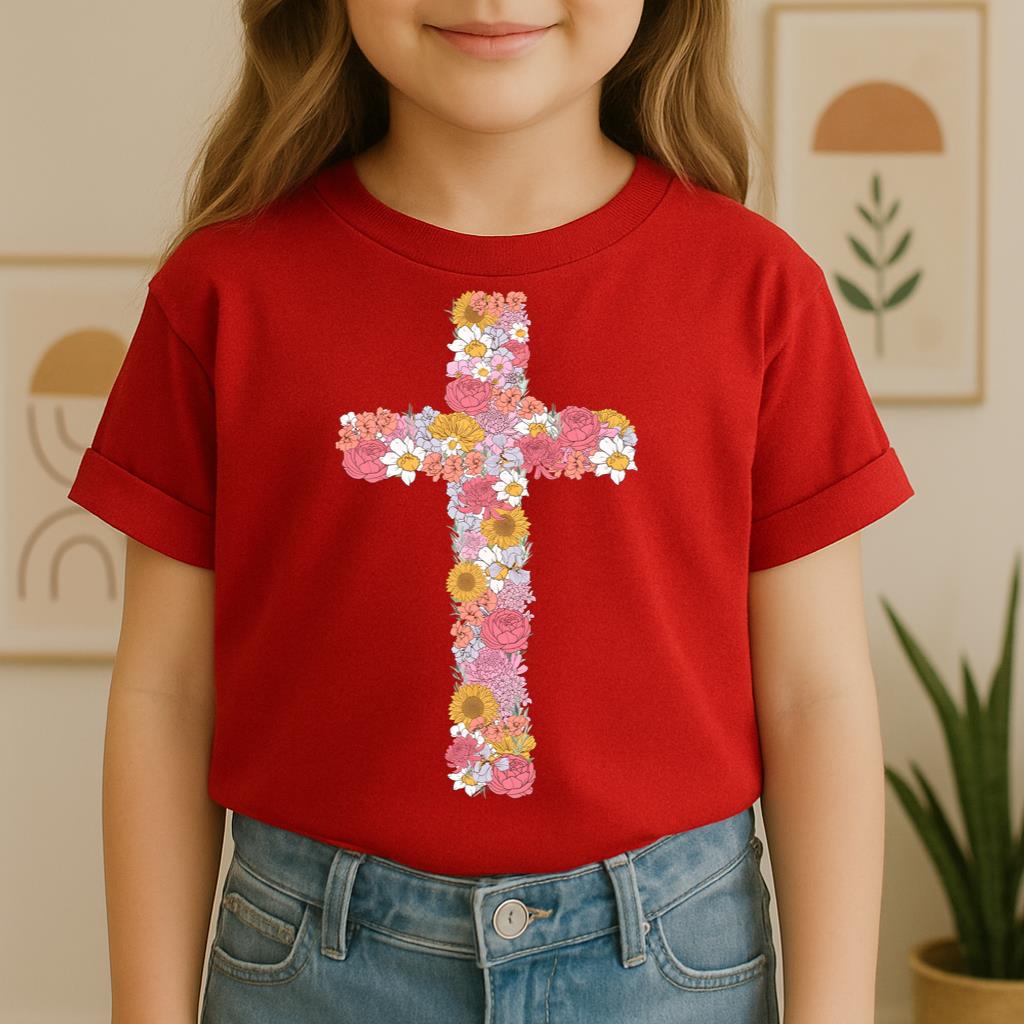 Floral Cross 02