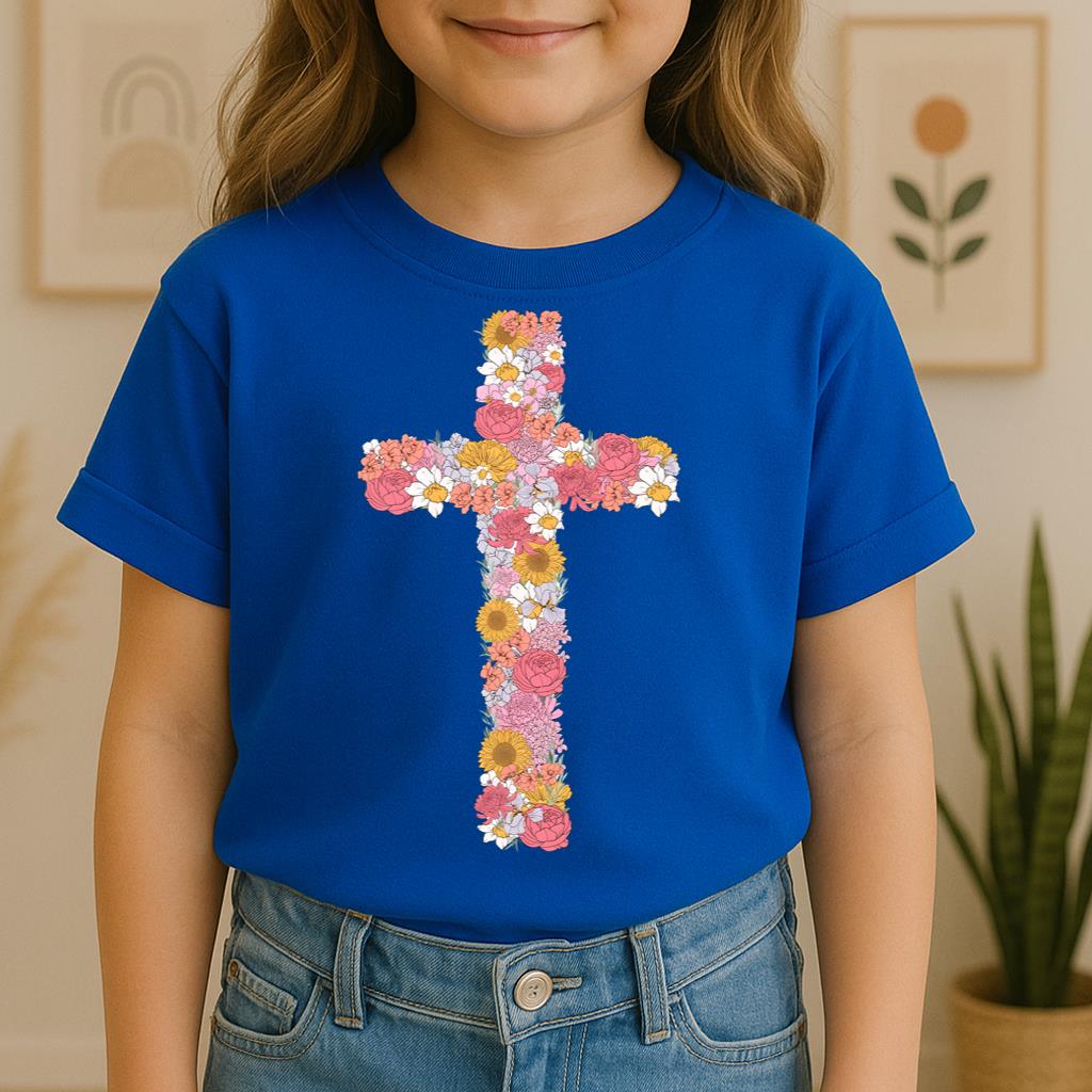 Floral Cross 02