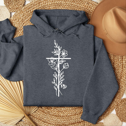 Floral Cross 03