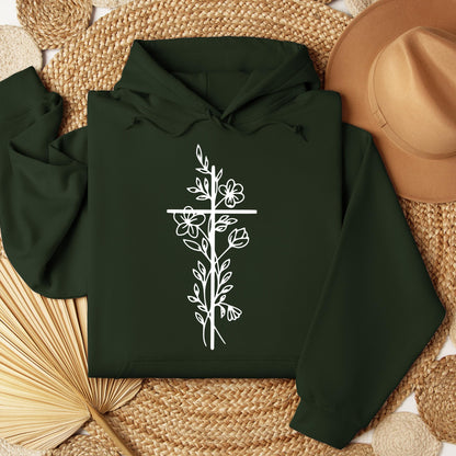 Floral Cross 03