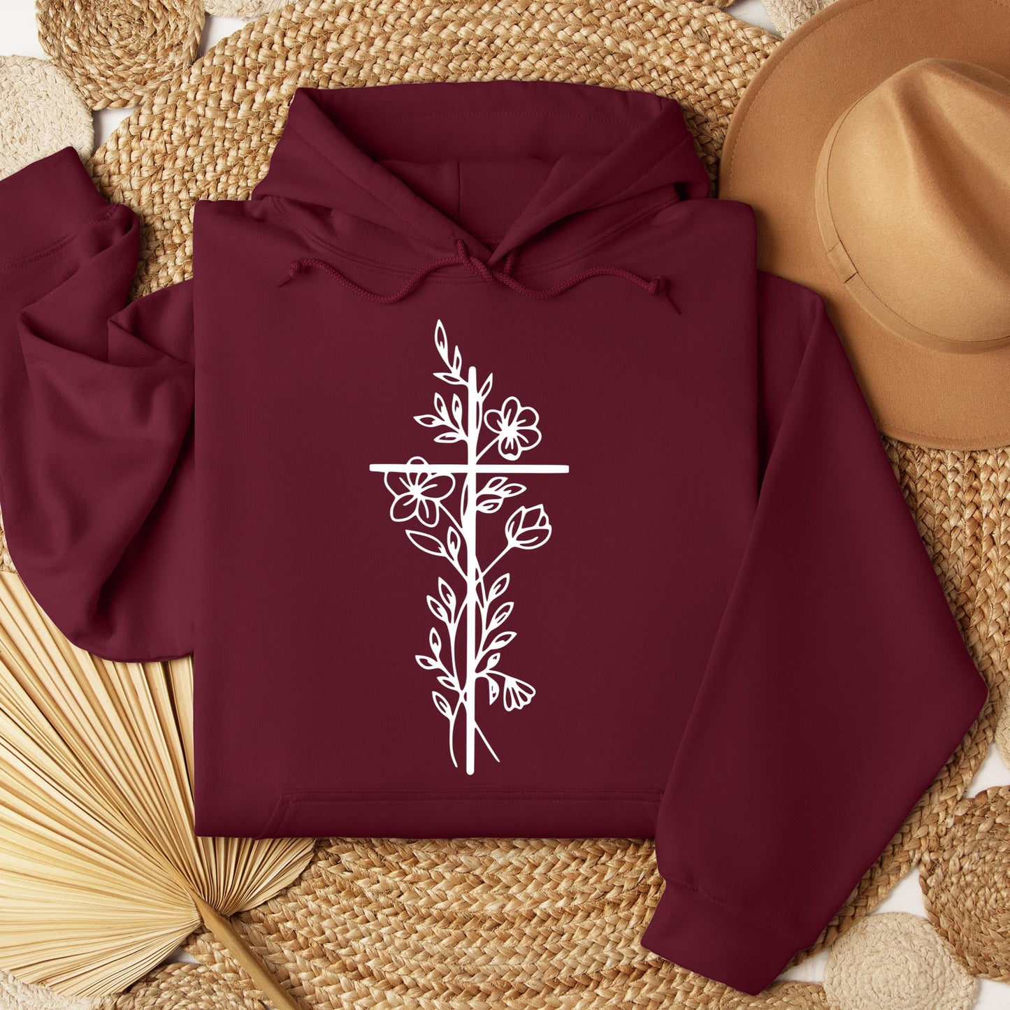 Floral Cross 03