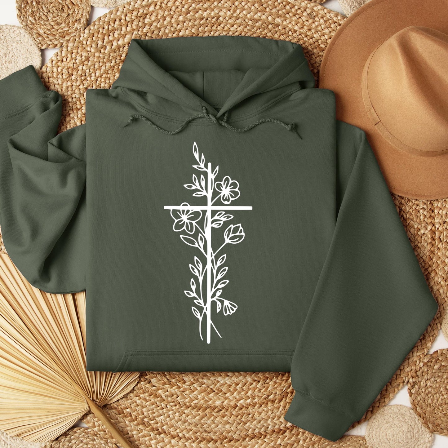 Floral Cross 03