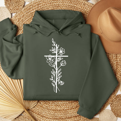 Floral Cross 03