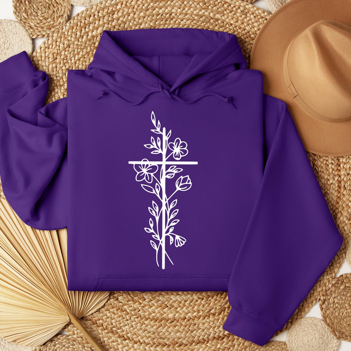 Floral Cross 03