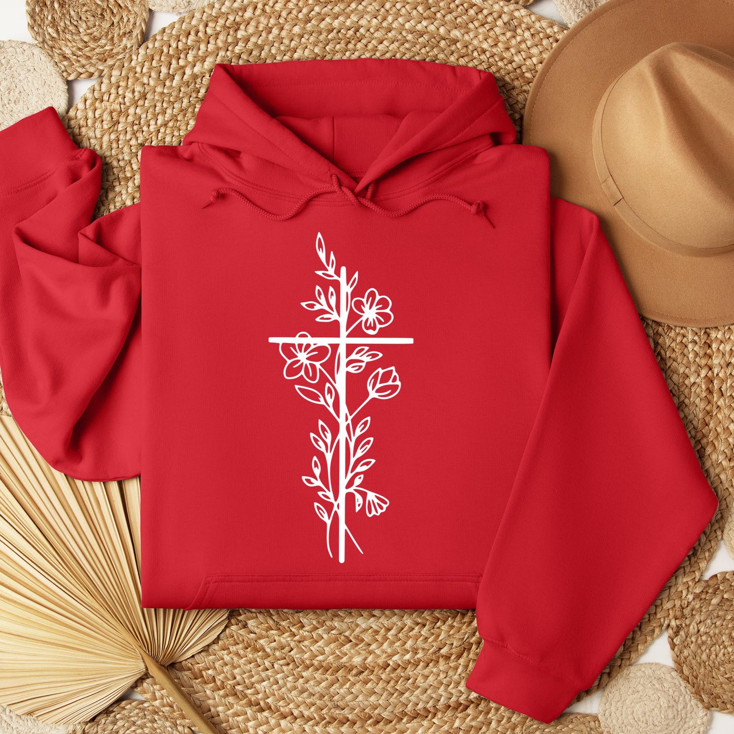 Floral Cross 03