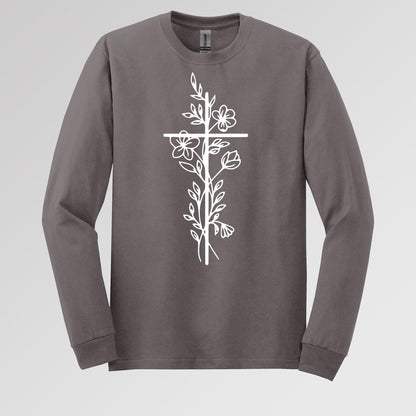 Floral Cross 03