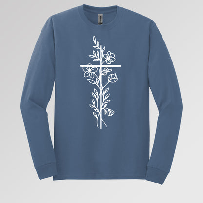 Floral Cross 03