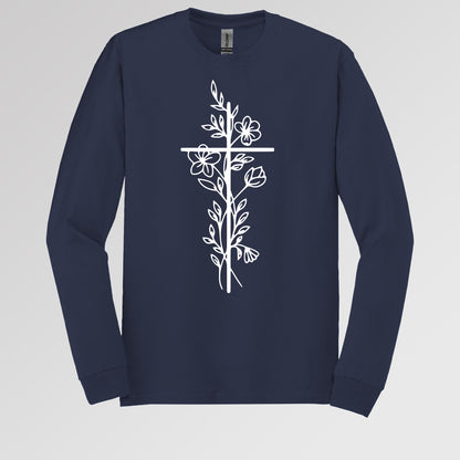 Floral Cross 03