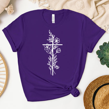 Floral Cross 03