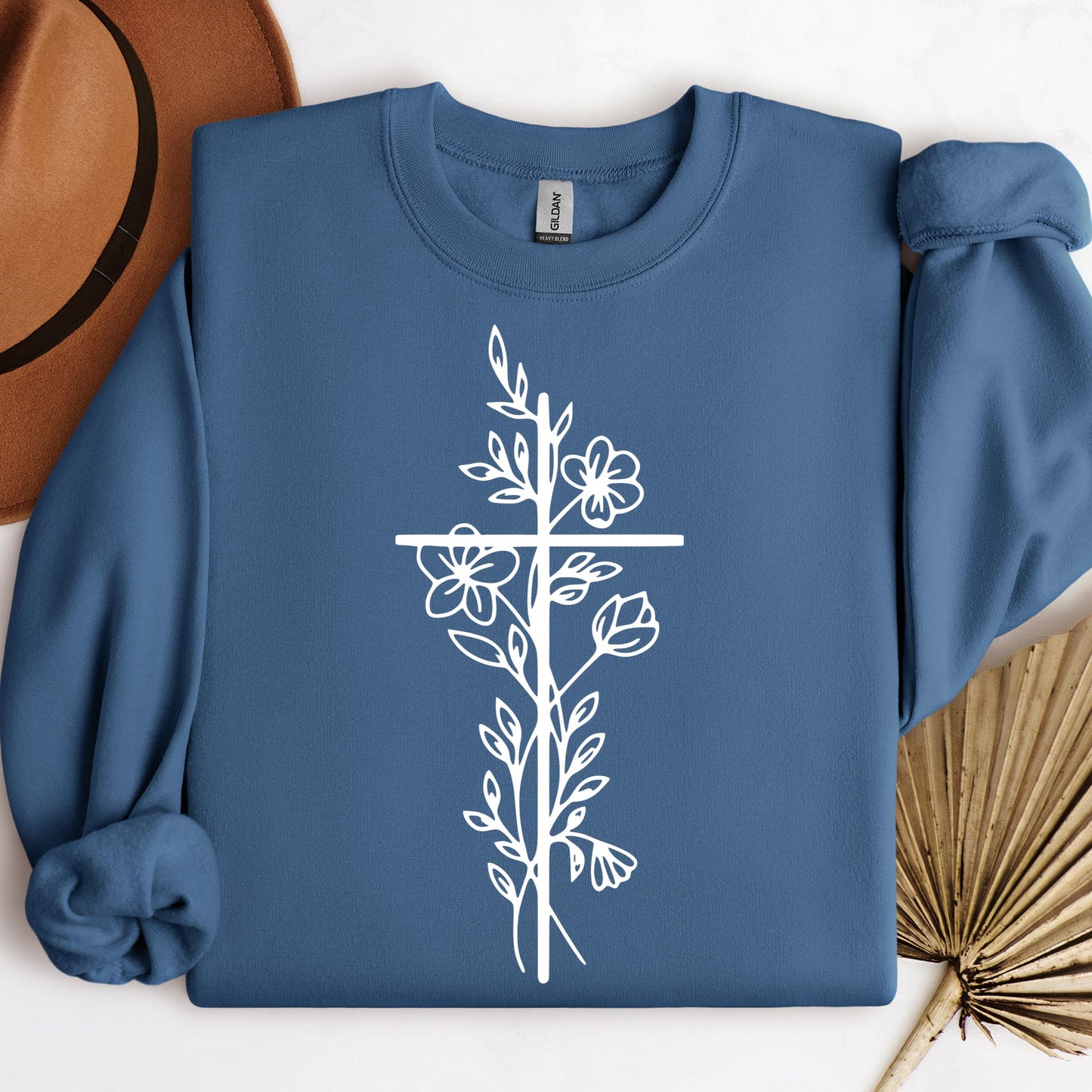 Floral Cross 03