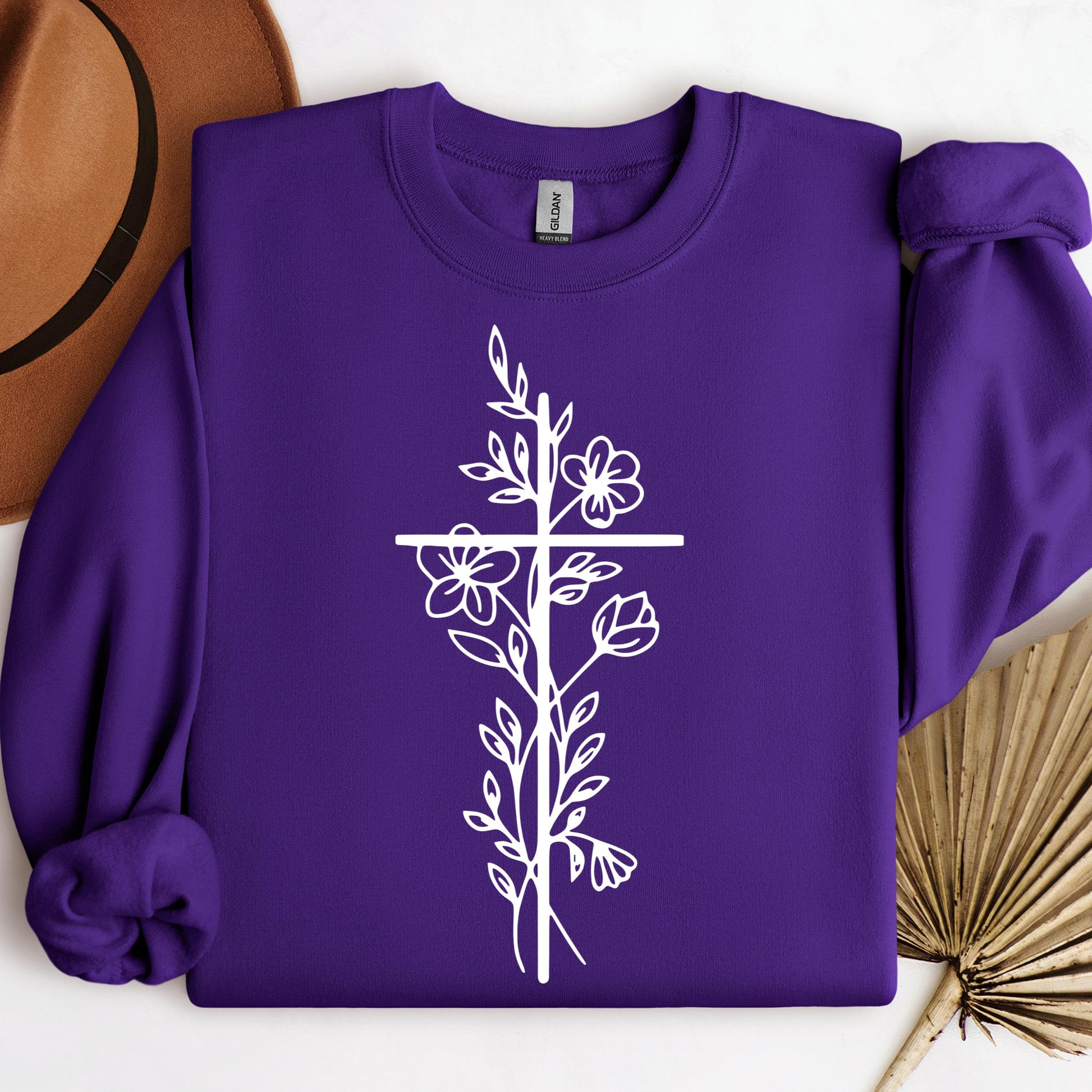 Floral Cross 03