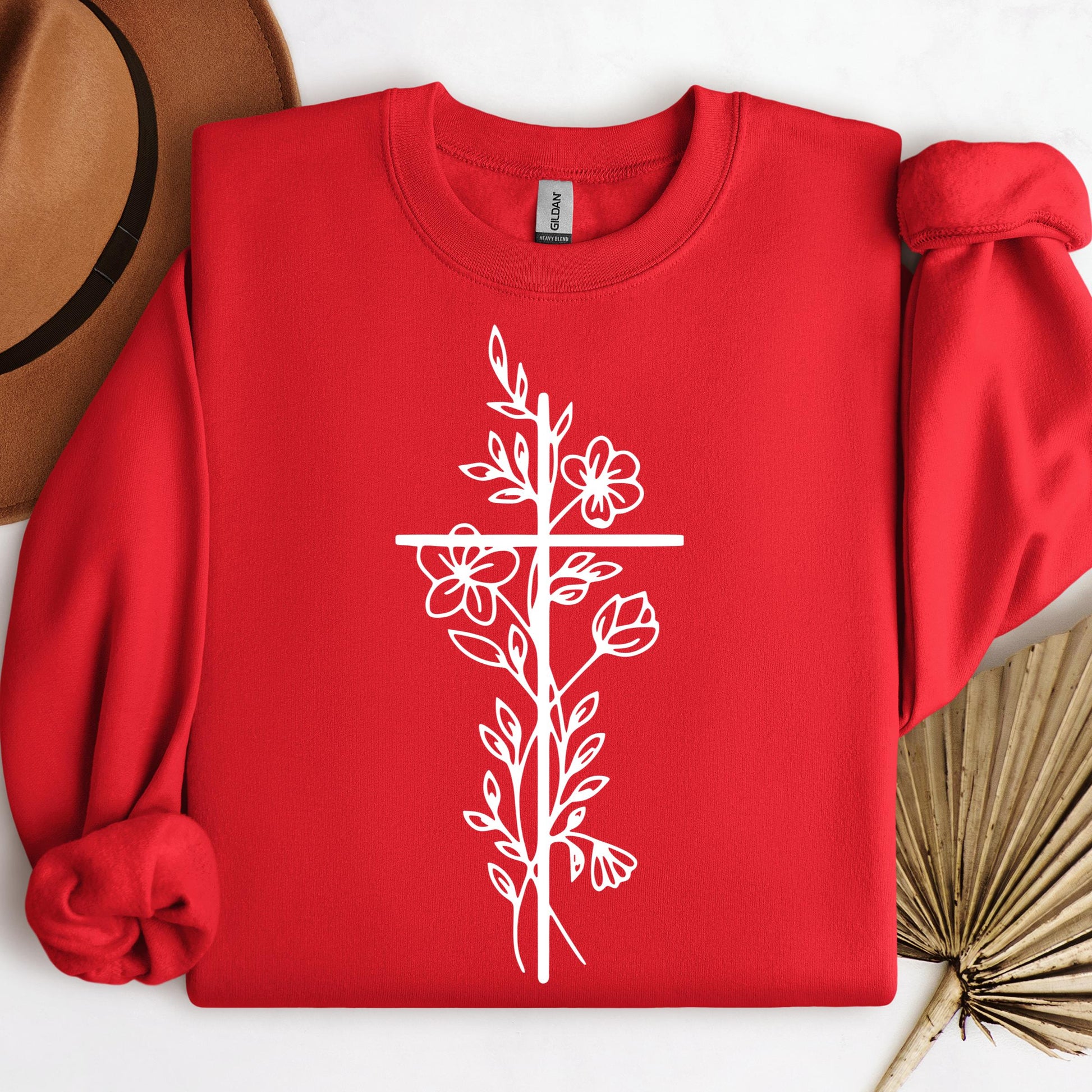 Floral Cross 03