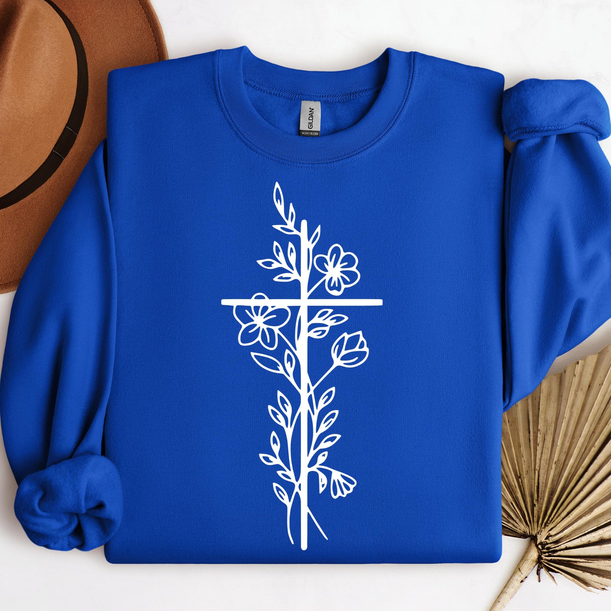 Floral Cross 03