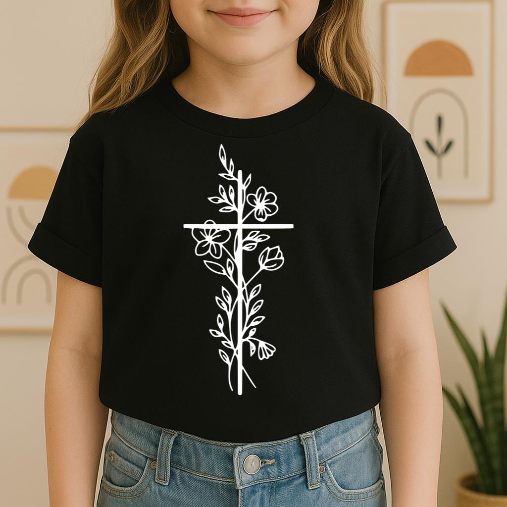 Floral Cross 03