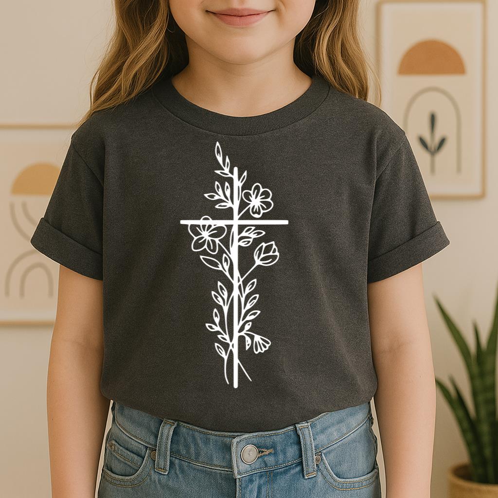 Floral Cross 03