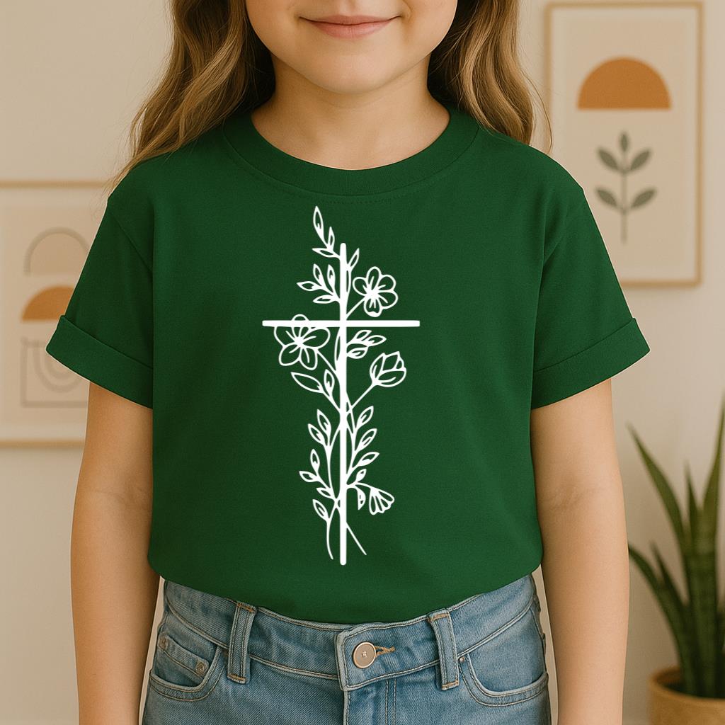 Floral Cross 03