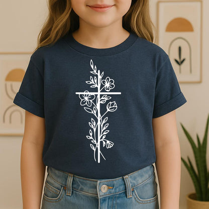 Floral Cross 03