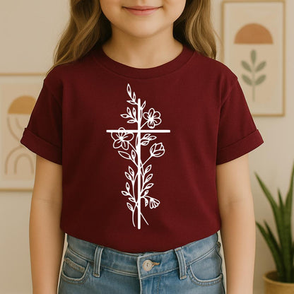 Floral Cross 03