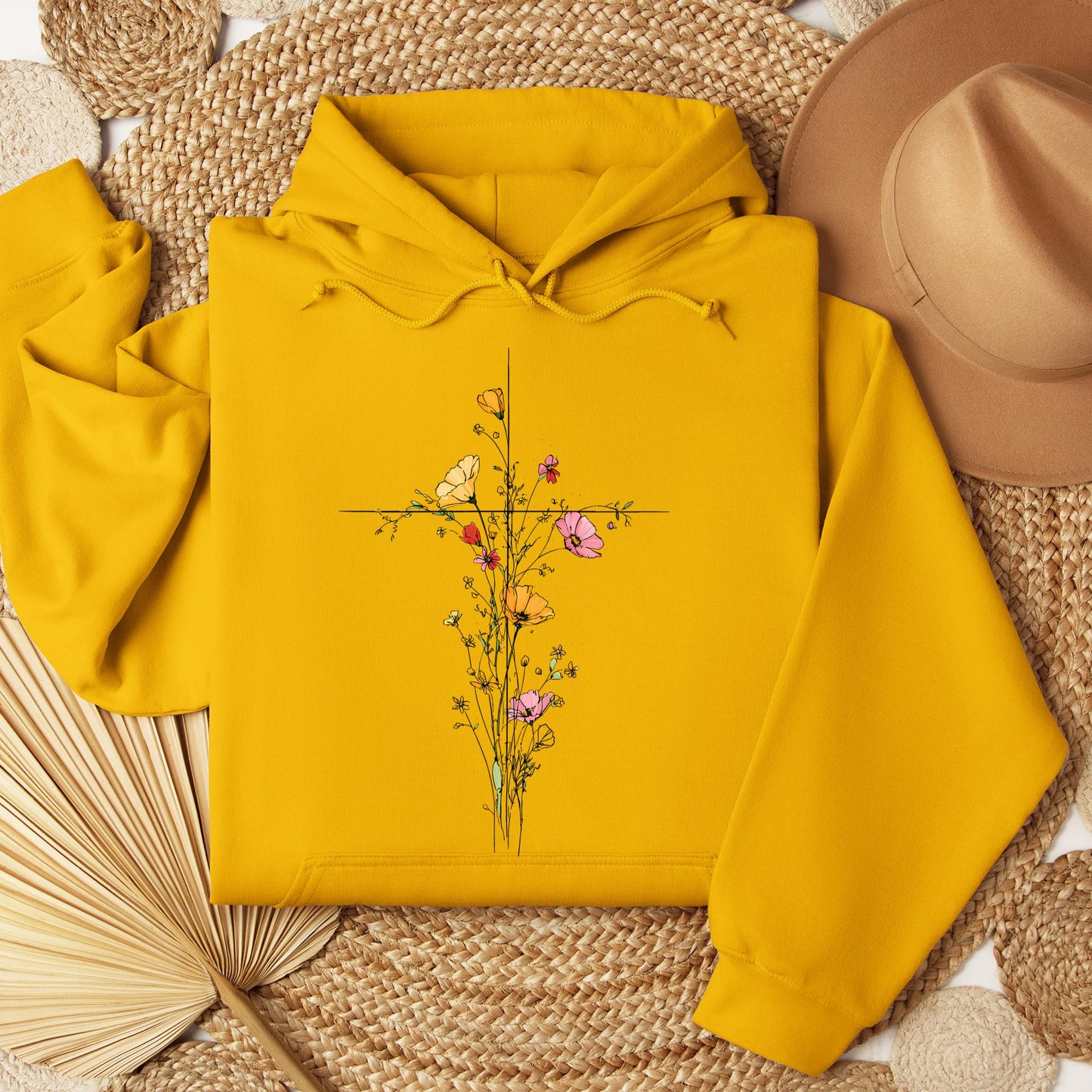 Floral Cross 04