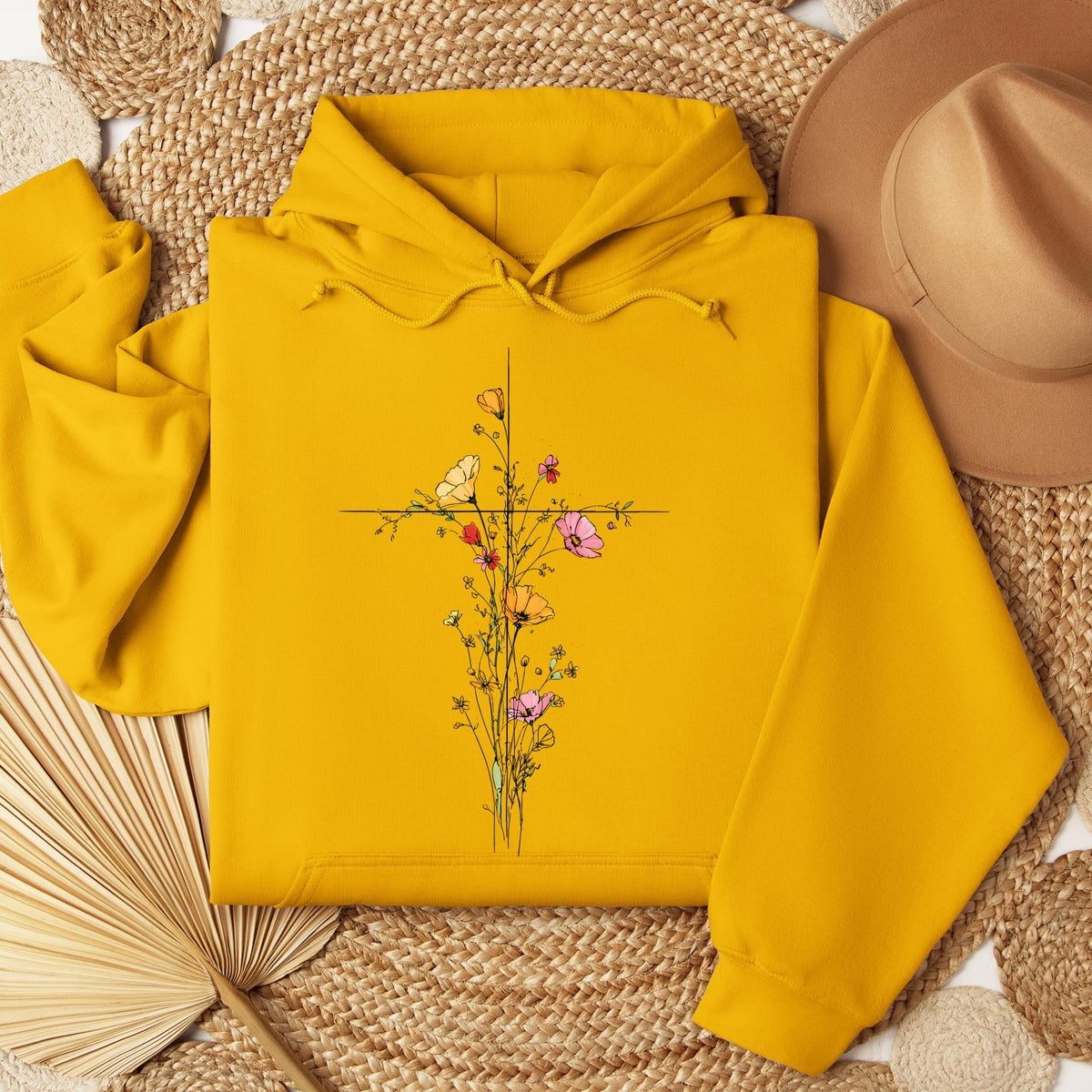 Floral Cross 04