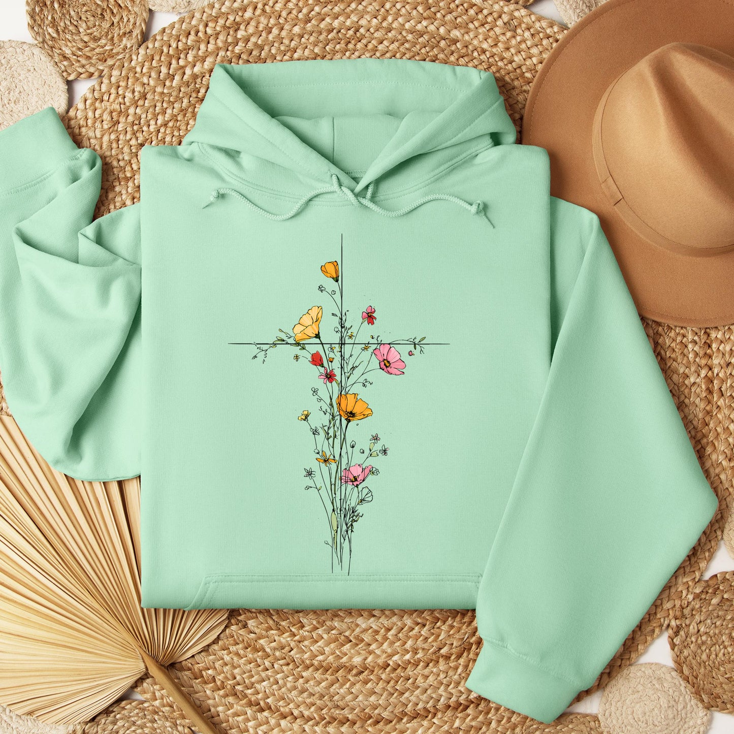 Floral Cross 04