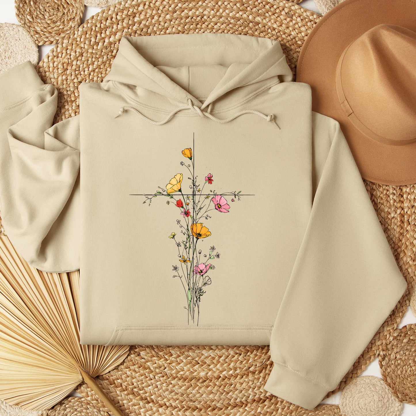 Floral Cross 04