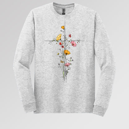 Floral Cross 04