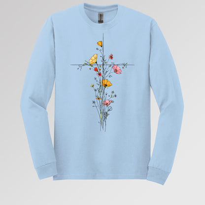 Floral Cross 04