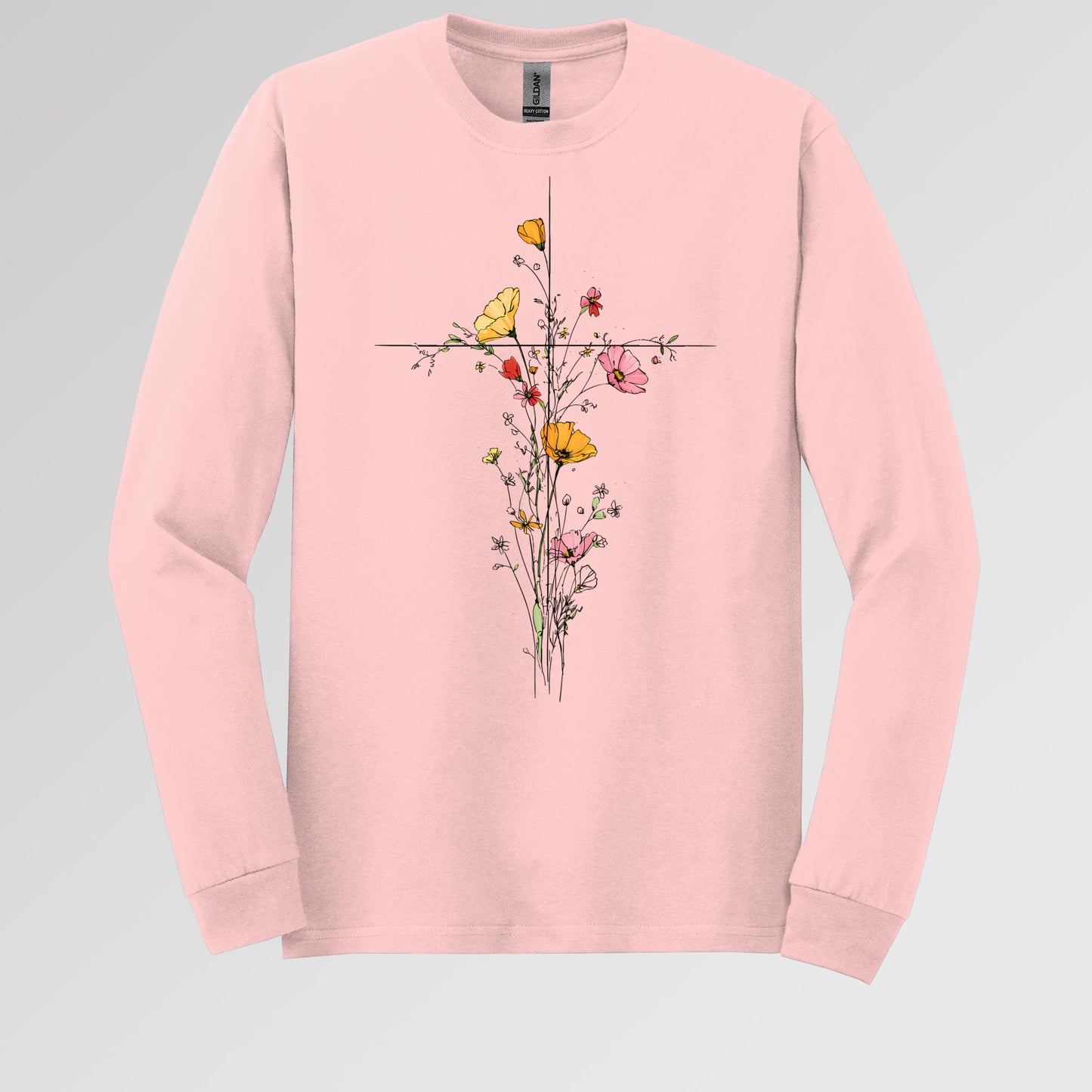 Floral Cross 04