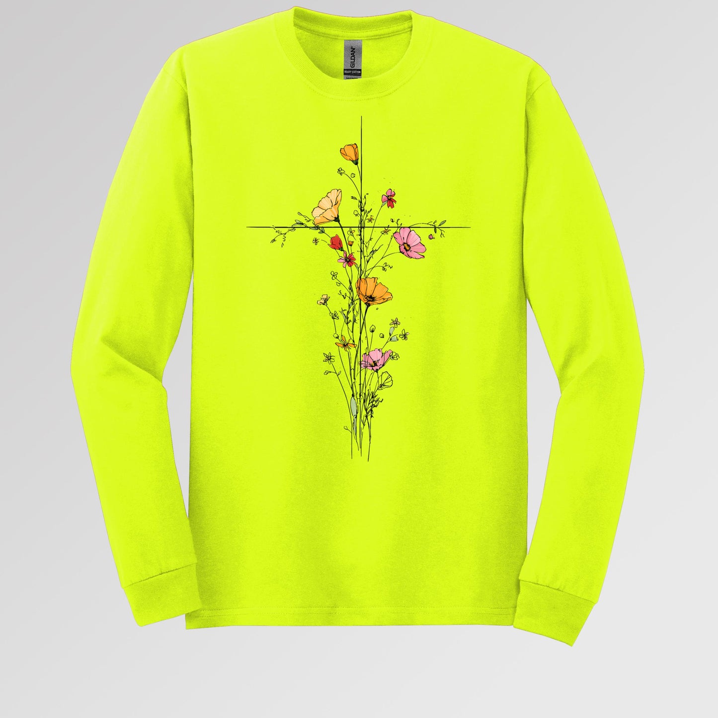 Floral Cross 04
