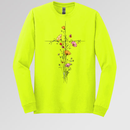 Floral Cross 04