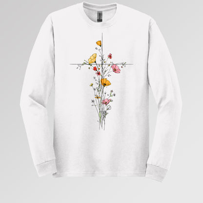 Floral Cross 04
