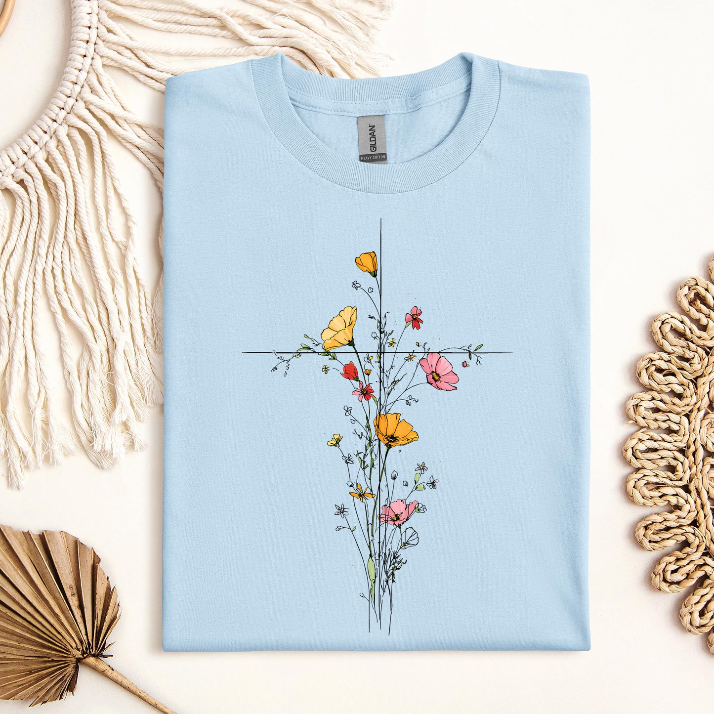 Floral Cross 04