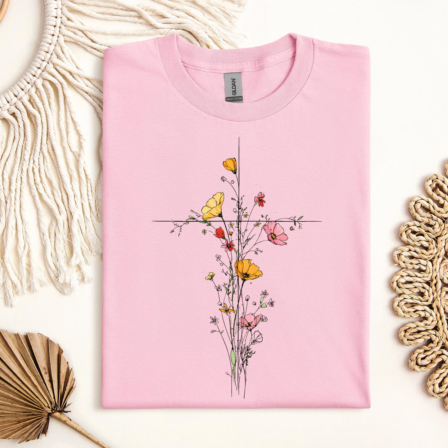 Floral Cross 04