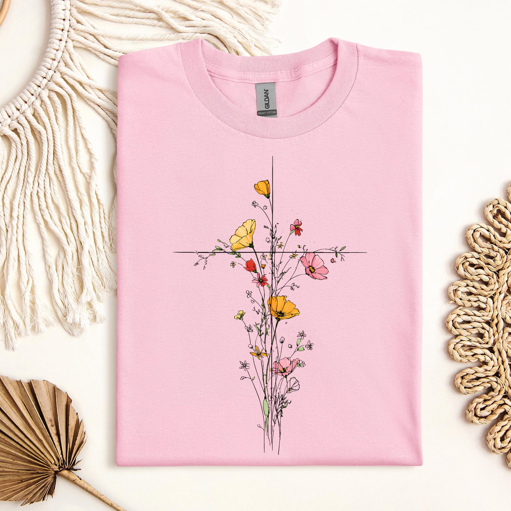 Floral Cross 04